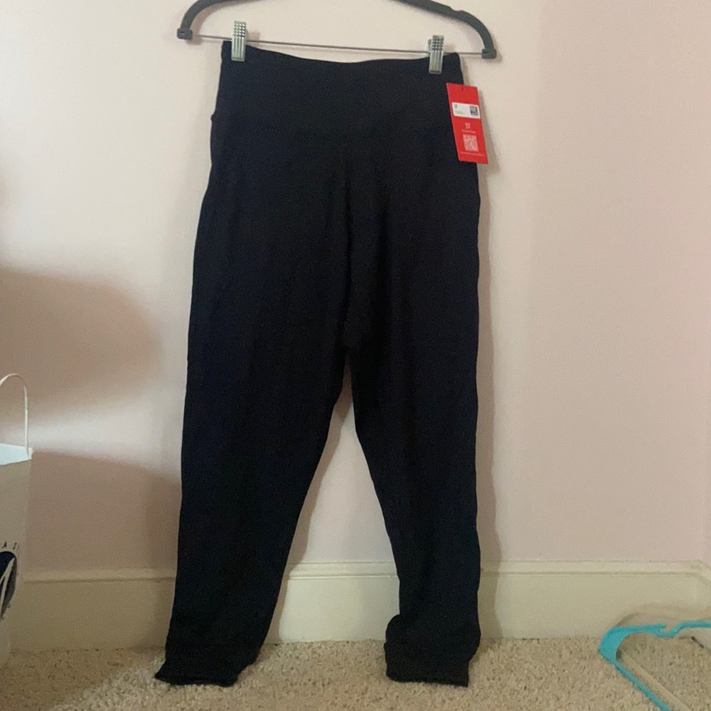 BLACK ATHLETIC JOGGERS - SMALL - NWT